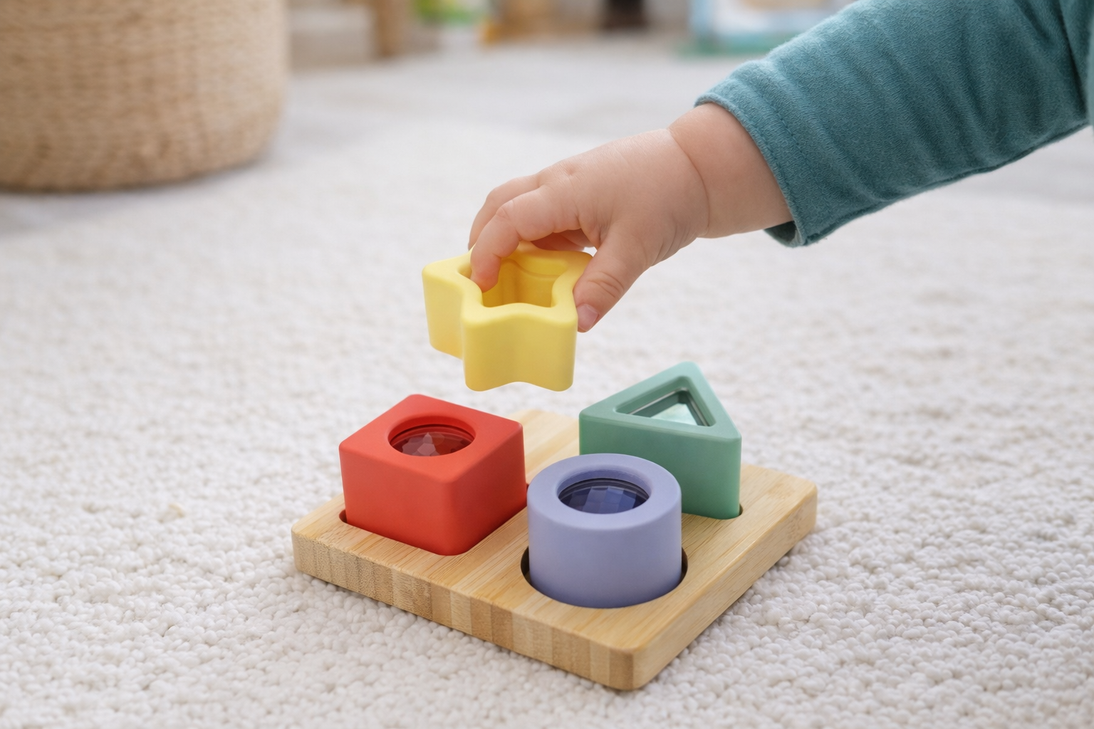 SILICONE PRISM SHAPE SORTER