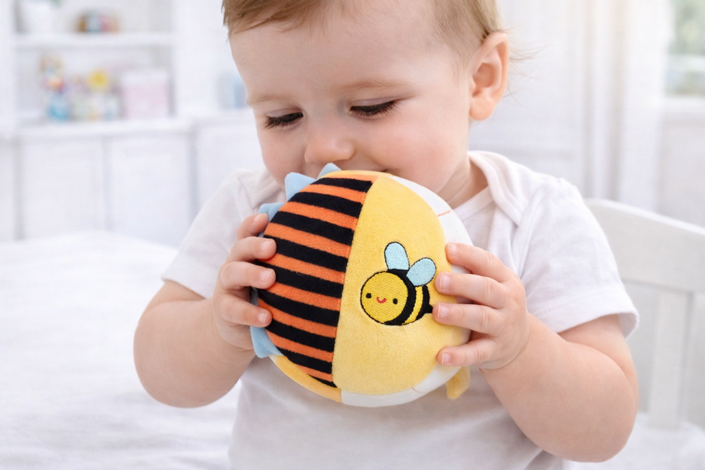 SNUGGLE BUDDY HUNNY BEE PLUSH GIFT SET – 4 PIECE