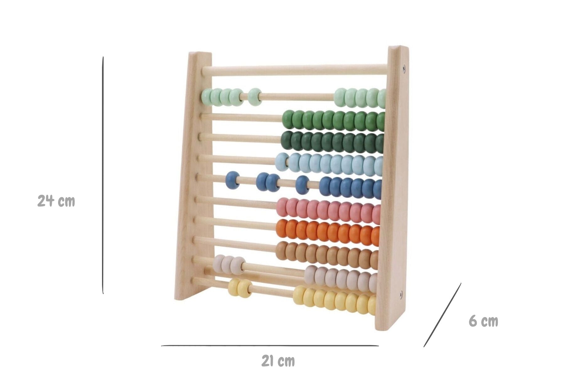 WOODEN ABACUS 100 BEAD