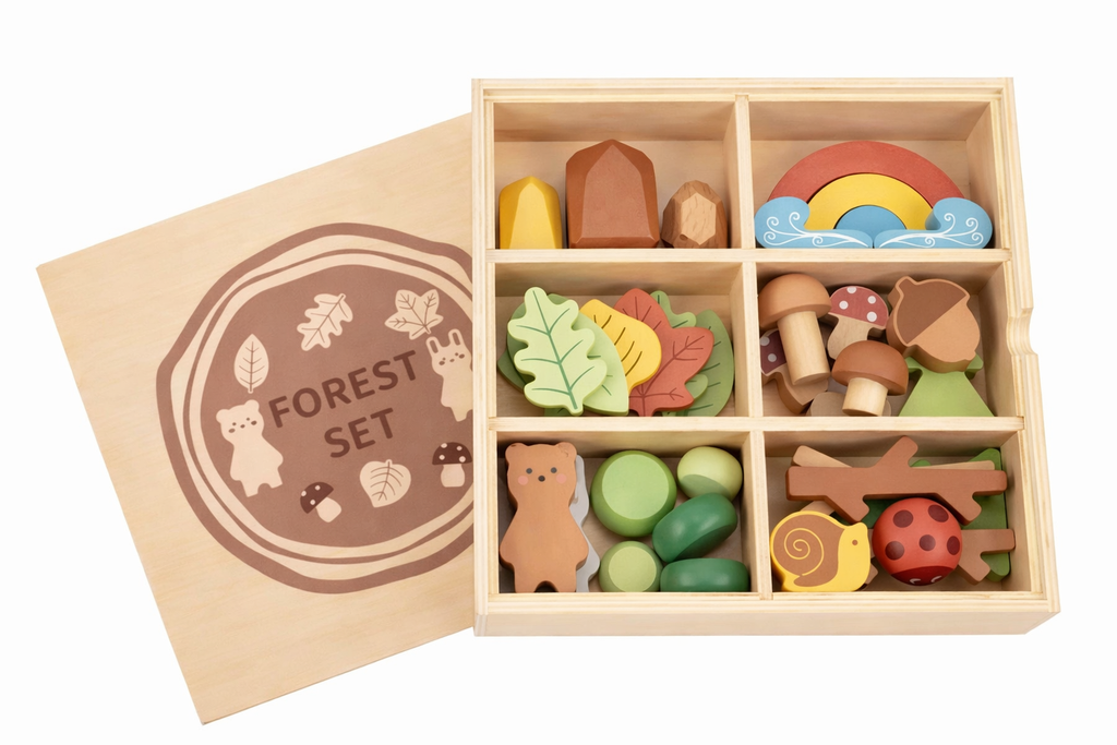 MY FOREST FRIENDS WOODEN FOREST SET