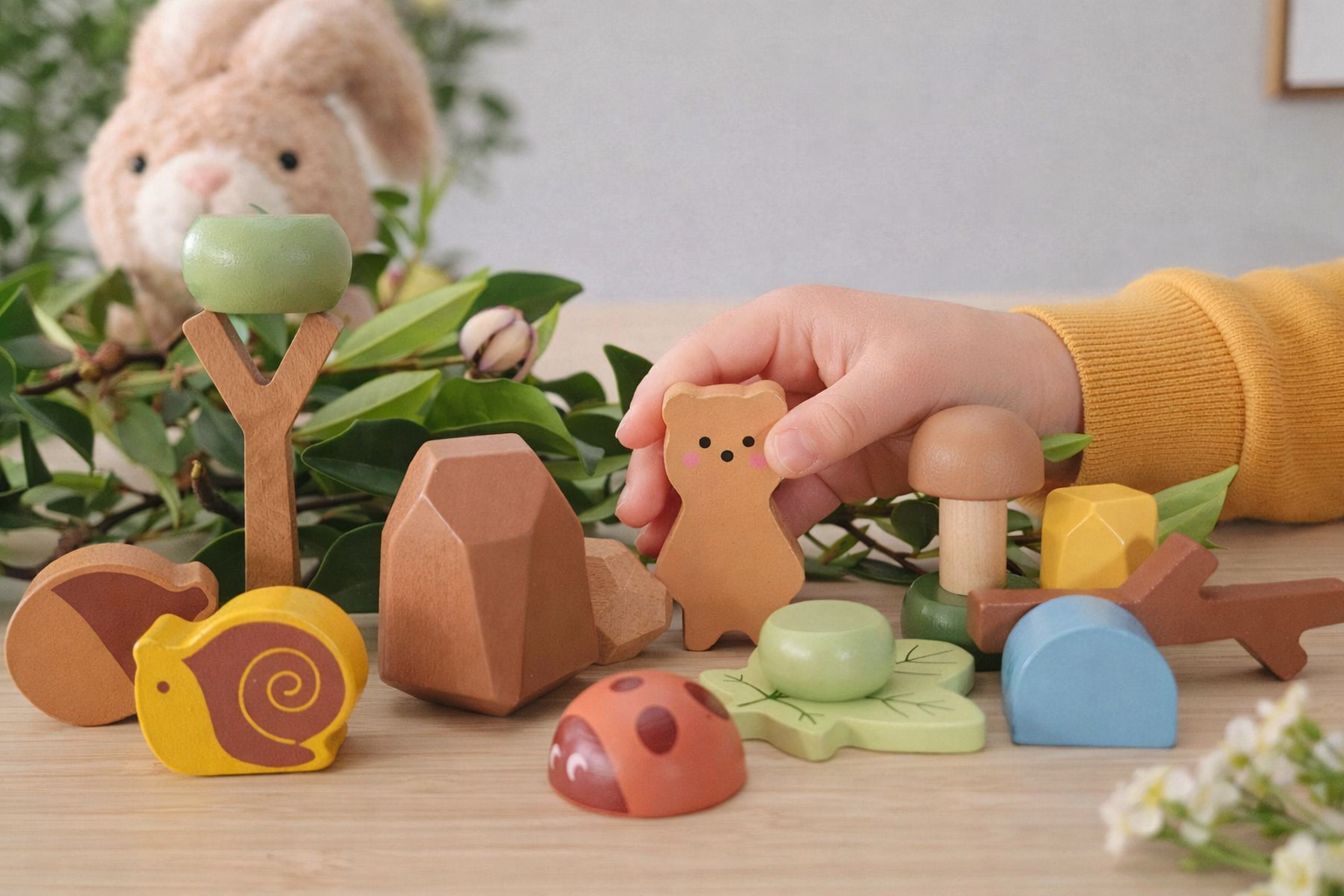 MY FOREST FRIENDS WOODEN FOREST SET